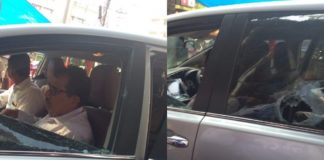 മുത്തൂറ്റ് എംഡിയുടെ കാറിനുനേരെ കല്ലേറ്; ജോര്ജ്ജ് അലക്സാണ്ടറിന് പരിക്കേറ്റു