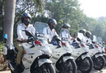 ട്രാഫിക് പോലീസിന് ബൈക്കുകള് സമ്മാനിച്ച് സുസുക്കി