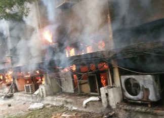 ഡല്ഹിയില് ട്രാന്സ്പോര്ട്ട് ഓഫീസില് തീപിടുത്തം