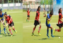 ദേശീയ സീനിയര് വനിതാ ഹോക്കി ; ഗോള് മഴ പെയ്യിച്ച് എസ് പി എസ് ബി