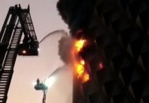 ഗുജറാത്തിലെ സൂറത്തിലുള്ള വസ്ത്ര വ്യാപാര കേന്ദ്രത്തില് വന് തീപിടുത്തം