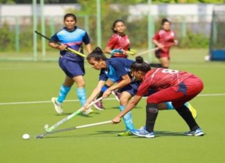 ദേശീയ സീനിയര് ഹോക്കി ബി ഡിവിഷന് ചാമ്പ്യന്ഷിപ്പില് ചണ്ഡീഗഢ് യൂക്കോ ബാങ്ക്, പട്യാല, മുംബൈ ടീമുകള് ക്വാര്ട്ടറില്