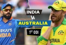 ഓസ്ട്രേലിയക്കെതിരായ ആദ്യ ഏകദിനത്തില് ഇന്ത്യക്ക് കനത്ത പരാജയം