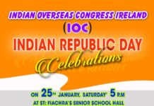ഇന്ത്യൻ റിപ്പബ്ലിക് ദിനാഘോഷങ്ങളോടനുബന്ധിച് ലിവിങ്ങ് സെർട്ടിൽ ഉന്നത വിജയം നേടിയവരെ ആദരിക്കുന്നു
