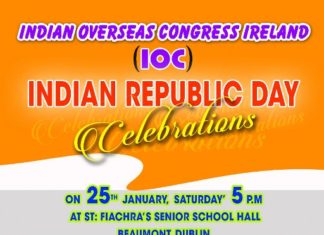 ഇന്ത്യൻ റിപ്പബ്ലിക് ദിനാഘോഷങ്ങളോടനുബന്ധിച് ലിവിങ്ങ് സെർട്ടിൽ ഉന്നത വിജയം നേടിയവരെ ആദരിക്കുന്നു