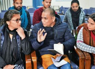 ഹൈബി ഈഡന് ഉള്പ്പെടുന്ന കോണ്ഗ്രസ് നേതാക്കളുടെ സംഘം ജെ.എന്.യു.വില്