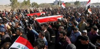 സര്ക്കാര് വിരുദ്ധ പ്രതിഷേധം റിപ്പോര്ട്ട് ചെയ്യാനെത്തിയ രണ്ട് ഇറാഖി മാധ്യമപ്രവര്ത്തകര് വെടിയേറ്റ് കൊല്ലപ്പെട്ടു