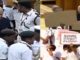 നയപ്രഖ്യാപന പ്രസംഗത്തിനിടെ ഗവർണർക്കെതിരെ കടുത്ത നിലപാടുമായി പ്രതിപക്ഷം