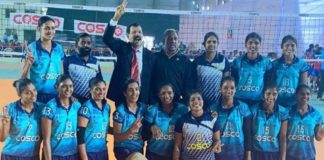 ദേശീയ സീനിയര് വോളിബോളില് കേരളത്തിന്റെ വനിതകള് കിരീടം ചൂടി