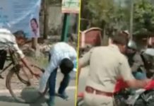 കൊറോണ വൈറസ്; സര്ക്കാര് നല്കിയിരിക്കുന്ന നിര്ദേശങ്ങള് ലംഘിച്ച് അനാവശ്യമായിപുറത്തിറങ്ങുന്നവര്ക്കെതിരെ ലാത്തിയടി