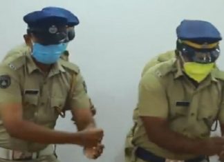 കൊറോണ വൈറസ്; ബോധവൽക്കരണം നടത്താൻ കേരള പൊലീസ് തയ്യാറാക്കിയ ഡാൻസ് വീഡിയോ ലോക മാധ്യമങ്ങളിൽ തരംഗമാകുന്നു