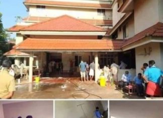 കോവിഡ് 19; രോഗികള്ക്ക് വേണ്ടി കേന്ദ്രസര്വകലാശാല കെട്ടിടം ഐസോലേഷന് വാര്ഡാക്കി ഡിവൈ എഫ് ഐ