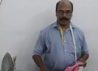 തുണികൊണ്ടുള്ള മുഖാവരണം സൗജന്യമായി വിതരണം ചെയ്ത് മാതൃകയായി കൊല്ലത്തെ തയ്യൽ തൊഴിലാളി ജോയി ഫിലിപ്പ്