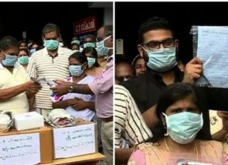 റാന്നി സ്വദേശികള് രോഗമുക്തരായി; ഭക്ഷണവും മധുരവും നല്കി യാത്രയാക്കി ആശുപത്രി ജീവനക്കാര്