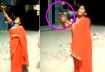 ഐക്യദീപത്തിനിടെ ആകാശത്തേക്ക് വെടിയുതിര്ത്ത ബിജെപിയുടെ വനിതാ നേതാവിന് സസ്പെന്ഷന്!