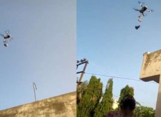 ഡ്രോണ് ഉപയോഗിച്ച് പാന് മസാല വിതരണം നടത്തിയ സംഭവത്തില് രണ്ട് പേര് അറസ്റ്റില്.