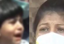 കരയുന്ന മകളെ ദൂരെ നിന്ന് കണ്ട് കണ്ണീരണിഞ്ഞ് നഴ്സായ അമ്മ; സോഷ്യൽ മീഡിയയിൽ വൈറലായി കർണാടകയിൽ നിന്നും ഹൃദയഭേദകമായ ഒരു കാഴ്ച