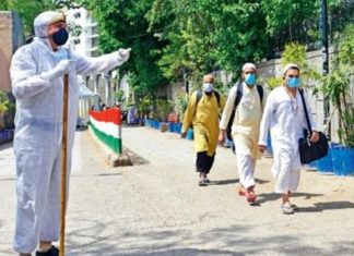 രാജ്യത്തെ 9000 തബ്ലീഗ് അംഗങ്ങളും അവരുമായി പ്രാഥമിക സമ്പര്ക്കം പുലര്ത്തിയവരും ക്വാറന്റൈനിനാണെന്ന് കേന്ദ്ര ആരോഗ്യ മന്ത്രാലയം