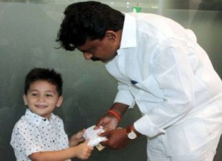 കൊറോണ വൈറസിനെതിരായ പോരാട്ടത്തിൽ സർക്കാരിന് പിന്തുണ പ്രഖ്യാപിച്ച് ഒരു നാലു വയസുകാരൻ