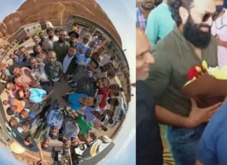 ജോർദാനിലെ ആടുജീവിതം ഷെഡ്യൂൾ പാക്ക്അപ്പ് ആയ വിവരം ഫേസ്ബുക് പോസ്റ്റിലൂടെ പൃഥ്വിരാജ് അറിയിച്ചു