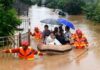ചൈനയില് കനത്ത മഴ; നദികള് ക്രമാതീതമായി കരകവിഞ്ഞൊഴുകുന്നു, 1961 നു ശേഷം ഇതാദ്യം