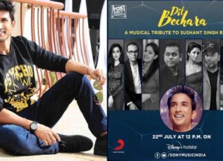 സുശാന്ത് സിംഗ് രാജ്പുതിന് മ്യൂസിക്കല് ട്രിബ്യൂട്ടുമായി എ ആര് റഹ്മാന്