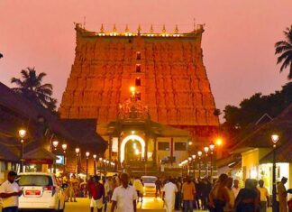 ശ്രീപത്മനാഭ സ്വാമി ക്ഷേത്രത്തിലെ എട്ട് സുരക്ഷാ ഉദ്യോഗസ്ഥർക്ക് കോവിഡ്- 19 സ്ഥിരീകരിച്ചു