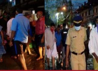ചമ്പക്കര മാര്ക്കറ്റില് മിന്നല് പരിശോധന; കൊവിഡ് നിയന്ത്രണങ്ങള് പാലിക്കാത്തവരെ കസ്റ്റഡിയിലെടുത്തു
