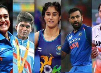 ദേശീയ കായിക പുരസ്കാരങ്ങള് പ്രഖ്യാപിച്ചു