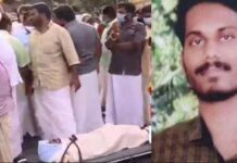 അനുവിന്റെ മൃതദേഹവുമായി മുഖമന്ത്രിയുടെ വസതിയിലേക്ക് ബി.ജെ.പി പ്രതിഷേധം