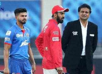IPL 2020; ടോസ് നേടി പഞ്ചാബ്; ഡല്ഹിയ്ക്ക് ബാറ്റിംഗ്!!