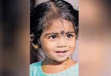 തുറന്നു കിടന്നു ഗേറ്റിലൂടെ വീടിന് പുറത്തേക്കോടിയ ഒന്നേകാൽ വയസുകാരിക്ക് ബൈക്ക് ഇടിച്ച് ദാരുണാന്ത്യം