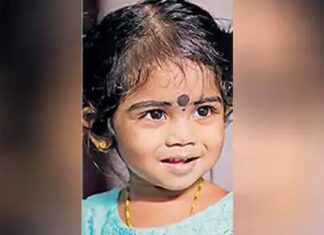 തുറന്നു കിടന്നു ഗേറ്റിലൂടെ വീടിന് പുറത്തേക്കോടിയ ഒന്നേകാൽ വയസുകാരിക്ക് ബൈക്ക് ഇടിച്ച് ദാരുണാന്ത്യം