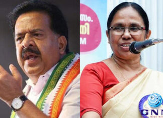 വിവാദ പ്രസ്താവനയില് പ്രതിപക്ഷ നേതാവ് രമേശ് ചെന്നിത്തല മാപ്പ് പറയണം: കെ.കെ ശൈലജ