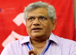 ഡല്ഹി കലാപം; ഗൂഢോലോചനയിൽ സീതാറാം യെച്ചൂരിയടക്കം ഒൻപത് പെർ പങ്കാളികളാണെന്ന് ഡൽഹി പൊലീസ്