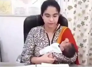 പ്രസവിച്ച് രണ്ടാഴ്ചക്ക് ശേഷം കൈക്കുഞ്ഞുമായി ഓഫീസില് ഡ്യൂട്ടിക്കെത്തി: ഐ.എ.എസ് ഓഫീസര് പ്രശംസനേടി