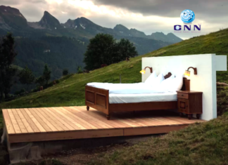 മതിലുകളും ചുമരുകളുമില്ലാത്ത സ്വപ്നതുല്ല്യമായ ഒരു ഹോട്ടല് !