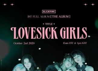 Black pink with their new single; lovesick girls