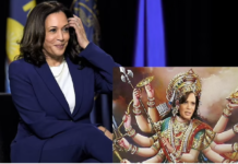 കമലഹാരിസ് ദുര്ഗ്ഗയായ ട്വീറ്റ് : ക്ഷമാപണം വേണമെന്ന് ഹിന്ദുസംഘടനകള്