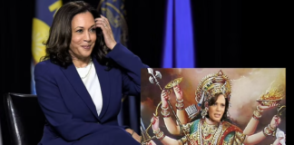 കമലഹാരിസ് ദുര്ഗ്ഗയായ ട്വീറ്റ് : ക്ഷമാപണം വേണമെന്ന് ഹിന്ദുസംഘടനകള്