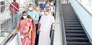 കേരളത്തിലെ ആദ്യത്തെ യന്ത്രവത്കൃത നടപ്പാത കോഴിക്കോട് ആരംഭിച്ചു