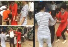 ഭാഗ്യലക്ഷ്മി മോഡൽ അക്രമം: കോൺഗ്രസ് നേതാവിനെ സ്ത്രീകൾ തല്ലിചതച്ചു