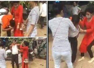 ഭാഗ്യലക്ഷ്മി മോഡൽ അക്രമം: കോൺഗ്രസ് നേതാവിനെ സ്ത്രീകൾ തല്ലിചതച്ചു