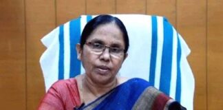 ആരോഗ്യ മന്ത്രി കെ.കെ. ശൈലജ ടീച്ചർക്ക് മദർ തെരേസ അവാർഡ്