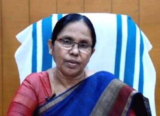 ആരോഗ്യ മന്ത്രി കെ.കെ. ശൈലജ ടീച്ചർക്ക് മദർ തെരേസ അവാർഡ്