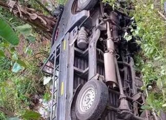 കൊല്ലം തെന്മലയിൽ പിക്കപ് വാൻ ഇടിച്ച് മൂന്ന് പെൺകുട്ടികൾ മരിച്ചു