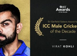 കഴിഞ്ഞ പതിറ്റാണ്ടിലെ താര പുരസ്കാരങ്ങൾ പ്രഖ്യാപിച്ച് ഐസിസി; മികച്ച ക്രിക്കറ്റ് താരവും ഏകദിന താരവും കോലി