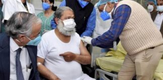 ഇന്ത്യ വികസിപ്പിച്ചെടുത്ത കോവാക്സിൻ സ്വീകരിച്ച ഹരിയാന ആരോഗ്യമന്ത്രിക്ക് കൊവിഡ്