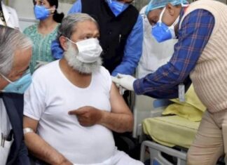 ഇന്ത്യ വികസിപ്പിച്ചെടുത്ത കോവാക്സിൻ സ്വീകരിച്ച ഹരിയാന ആരോഗ്യമന്ത്രിക്ക് കൊവിഡ്