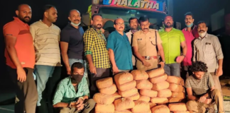 മുത്തങ്ങയില് നിന്ന് ഒരു കോടി വിലവരുന്ന കഞ്ചാവ് വേട്ട നടത്തി